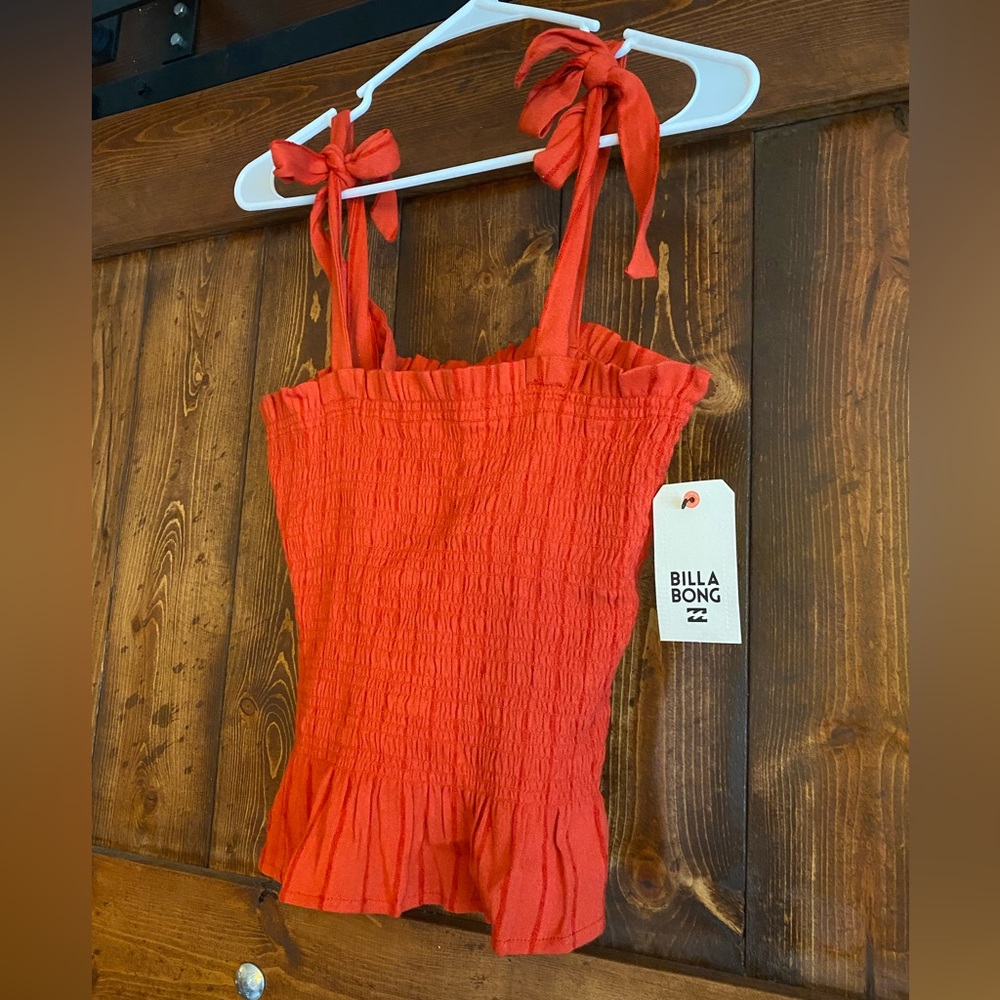 Billabong Women's to the Point Top Fuego